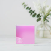 Feminine Visitenkarte (Stehend Vorderseite)