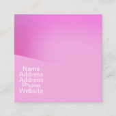 Feminine Visitenkarte (Vorderseite)
