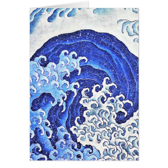 Feminine Wave von Hokusai (Vorne)
