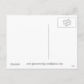 Feminine Ways Weihnachtspostcard Feiertagspostkarte (Rückseite)