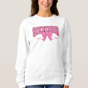 Femininer Abschluss Coquette Senior 2026 Rosa Schl Sweatshirt