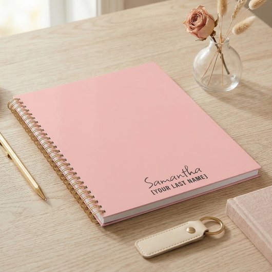 Femininer Minimalismus | Rosé Beige Planer