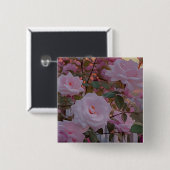 Femininer Rosenknopf Button (Vorne & Hinten)
