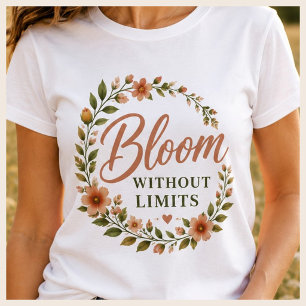 Feminines Inspirierendes Boho Grafik T-Shirt für F