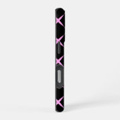 Feminines Musterdesign iPhone Hülle (Rechte Seite)