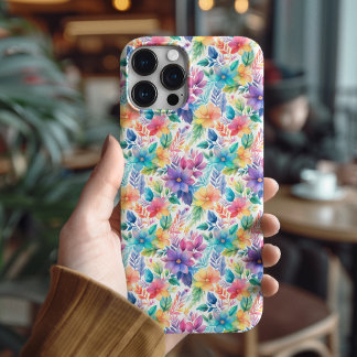 Feminines Pastell-Botanik-Ästhetik-Geschenk für si iPhone 16 Pro Hülle