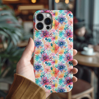 Feminines Pastell-Botanik-Ästhetik-Geschenk für si iPhone 16 Pro Hülle
