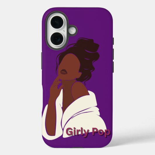 Feminines Pop-Handyhülle iPhone Case-Mate iPhone Hülle (Rückseite)