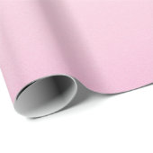 Feminines Rosa Geschenkpapier (Rolleneckpunkt)