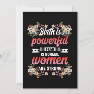 Feminism Gender Equality Feminist Gift Birth Is Po Einladung