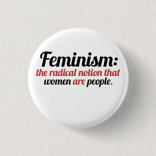 Feminismus definiert button