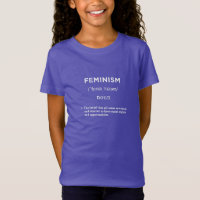 Feminismus-Definition lila