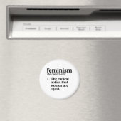 Feminismus Definition Magnet (In Situ (Geschirrspüler))