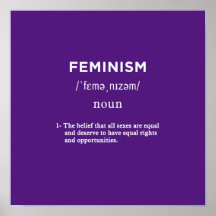 Feminismus-Definition-Quadrat