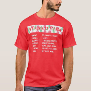 Feminismus Definition Radikale Vorstellung feminis T-Shirt