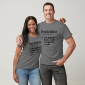 Feminismus Definition T-Shirt (Unisex)