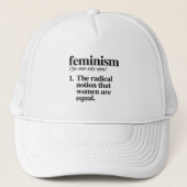 Feminismus Definition Truckerkappe (Vorderseite)