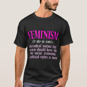 Feminismus Feministinnen Pro Wahl Reproduktionsfre T-Shirt