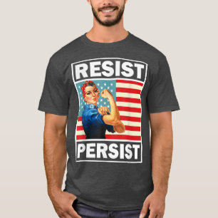 Feminismus Frauengeschenke Resist 1143 T-Shirt