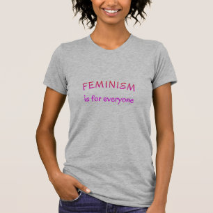 Feminismus für alle inspirierende Zitate T-Shirt