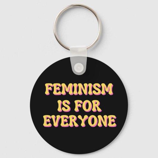 Feminismus ist für alle schlüsselanhänger (Vorderseite)