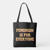 Feminismus ist für alle tasche (Rückseite)