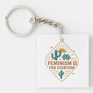 Feminismus ist für jeden – inklusives Empowerment Schlüsselanhänger