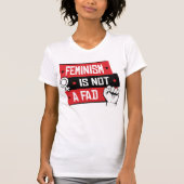 FEMINISMUS IST KEIN FADEN T-Shirt (Vorderseite)