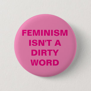 Feminismus-Knopf Button