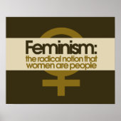 Feminismus Poster (Vorne)