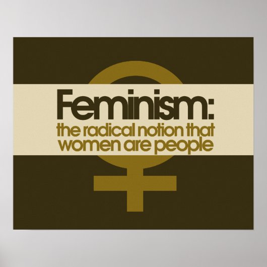 Feminismus Poster (Vorne)