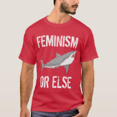 Feminismus-Shirt T-Shirt (Vorderseite)