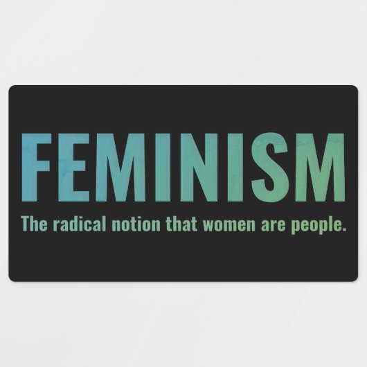 Feminismus Sticker Set - kühne Stimmen (Design 1)