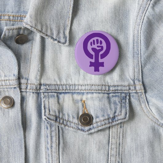 Feminismus-Symbol Button (Beispiel)