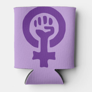 Feminismus-Symbol Dosenkühler