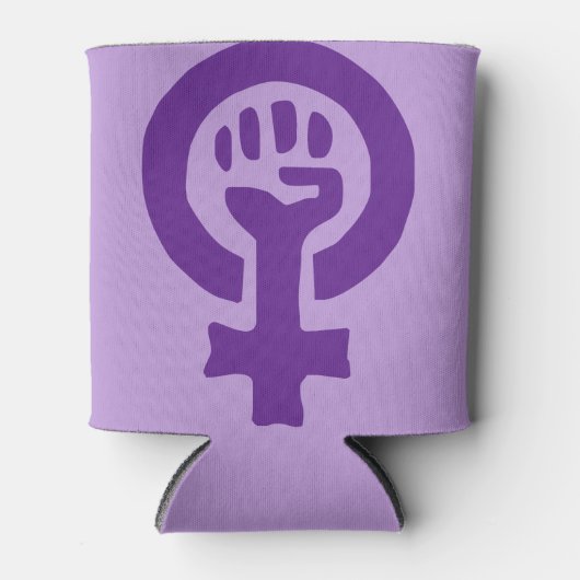 Feminismus-Symbol Dosenkühler (Vorderseite)