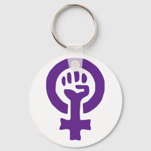 Feminismus-Symbol Schlüsselanhänger