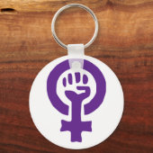 Feminismus-Symbol Schlüsselanhänger (Vorderseite)