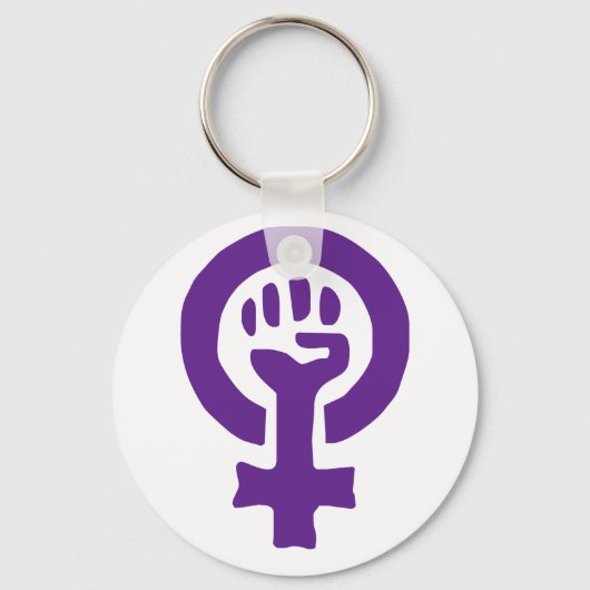 Feminismus-Symbol Schlüsselanhänger (Vorderseite)