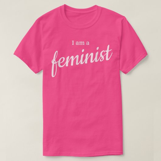 Feminismus T-Shirt (Design vorne)