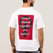 feminist1, Feminismus zwingt uns, uns zu sehen… T-Shirt (Rückseite)