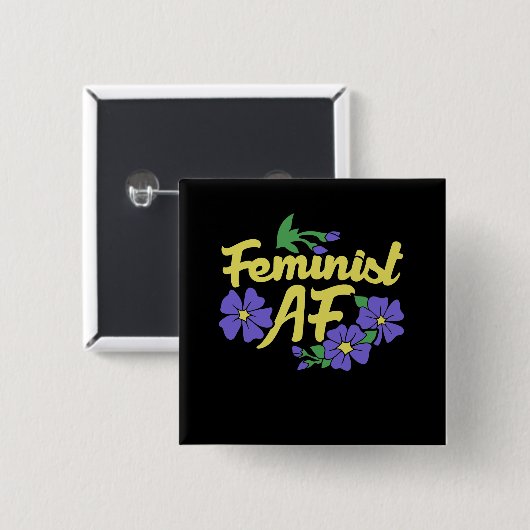 Feminist AF Button (Vorne & Hinten)