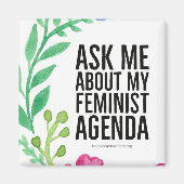 Feminist Agenda Magnet (Vorne)