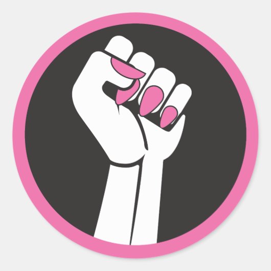 Feminist Agenda Stickers (Vorderseite)