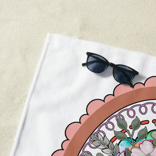 Feminist Beach Handtuch (Beispiel)