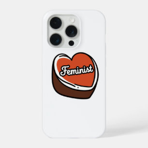 Feminist Candy Heart iPhone 15 Pro Hülle
