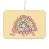 Feminist Car Freshener Autolufterfrischer (Rückseite)