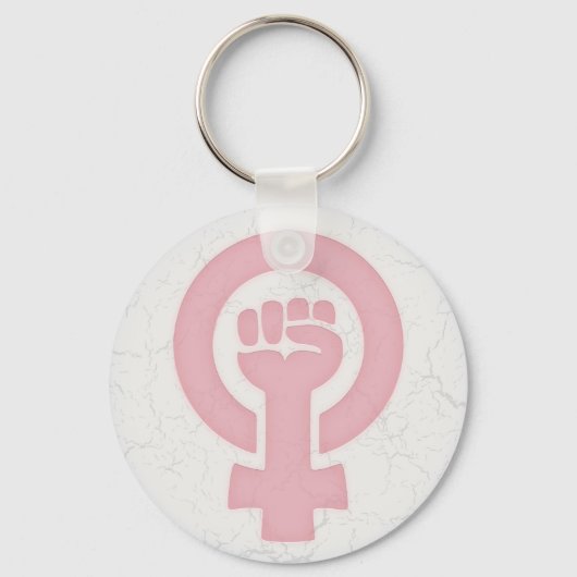 Feminist Fist Schlüsselanhänger (Vorderseite)