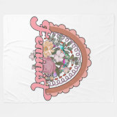 Feminist Fleece Blanket (Vorderseite (Horizontal))