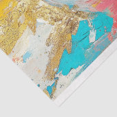 Feminist Gold Crown Decoupage Seidenpapier (Ausschnitt)